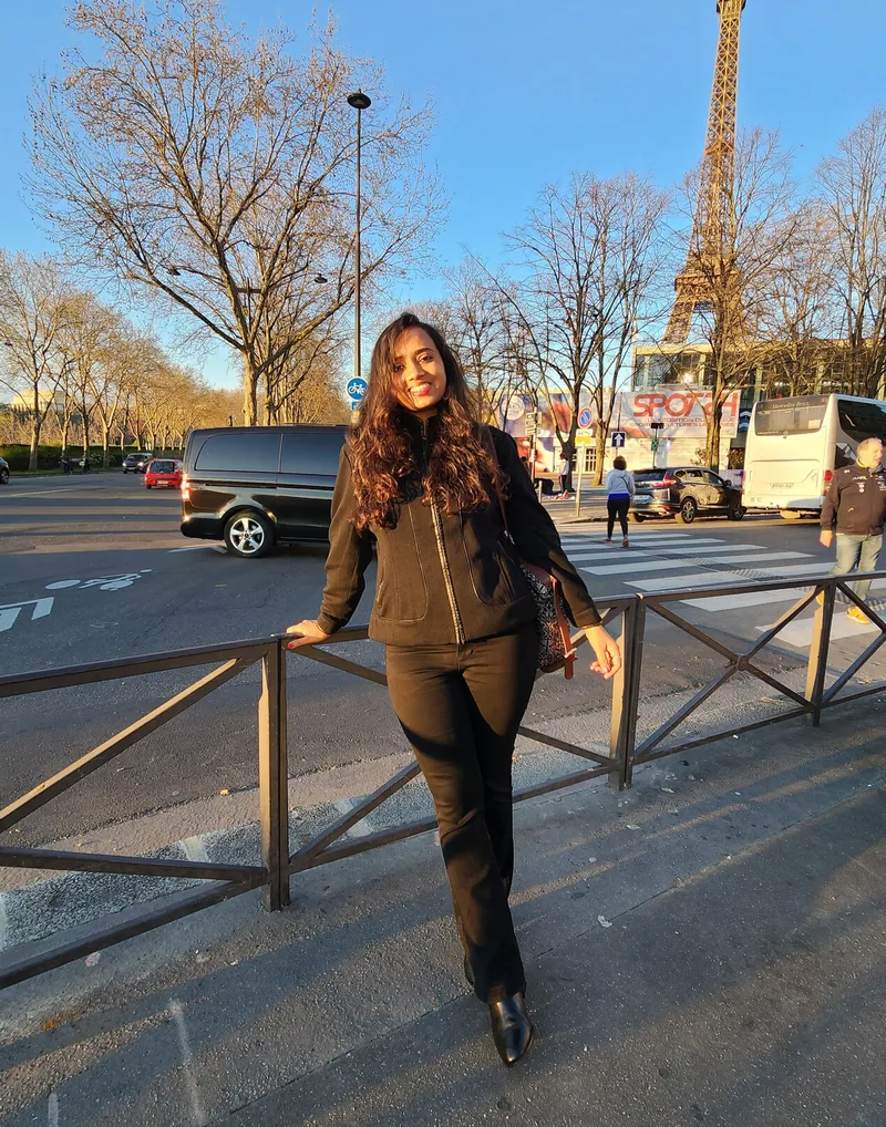 Nancy Chauhan in Paris